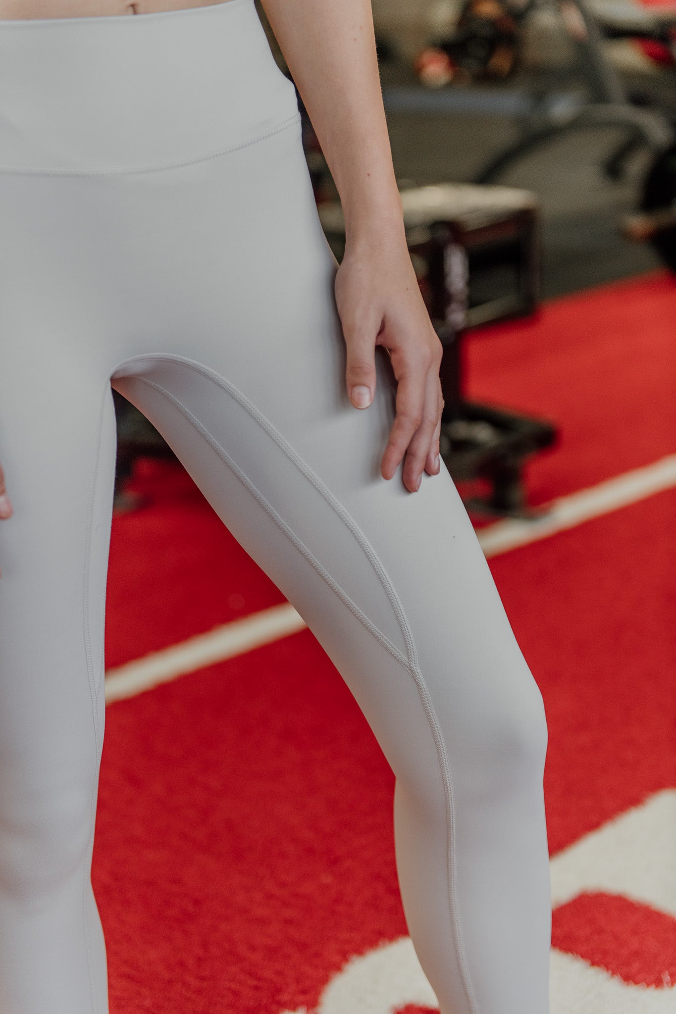 Rebellion Classic 7/8 Tights Light Grey